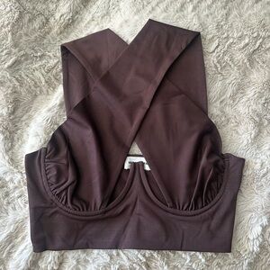 superdown Brown Going Out Top